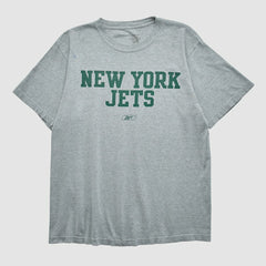 New York Jets Reebok 2000s T-shirt Heather Gray Vintage - Fanatics