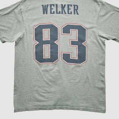 New England Patriots Reebok 2012 T-shirt Heather Gray Vintage - Fanatics