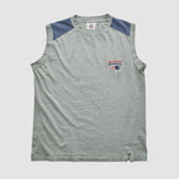 New England Patriots NFL Tank Heather Gray Vintage - Fanatics