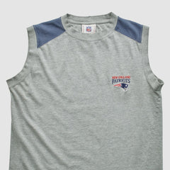 New England Patriots NFL Tank Heather Gray Vintage - Fanatics
