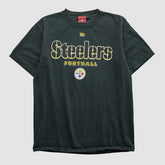 Pittsburgh Steelers NFL 2000s T-shirt Black Vintage - Fanatics