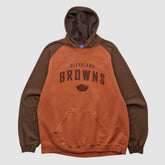 Cleveland Browns Reebok 2000s Hooded Pullover Sweatshirt Clay Vintage - Fanatics