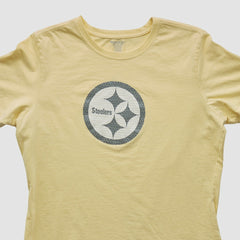 Pittsburgh Steelers Reebok 2000s T-shirt Yellow Vintage - Fanatics