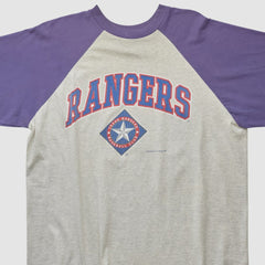 Texas Rangers Logo Athletic T-shirt Lifestyle