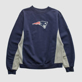 New England Patriots Reebok 2000s Pullover Sweatshirt Navy Vintage - Fanatics