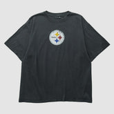 Pittsburgh Steelers 2000s T-shirt Black Vintage - Fanatics