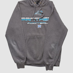 Carolina Panthers NFL 2010s Hooded Pullover Sweatshirt Dark Heather Gray Vintage - Fanatics