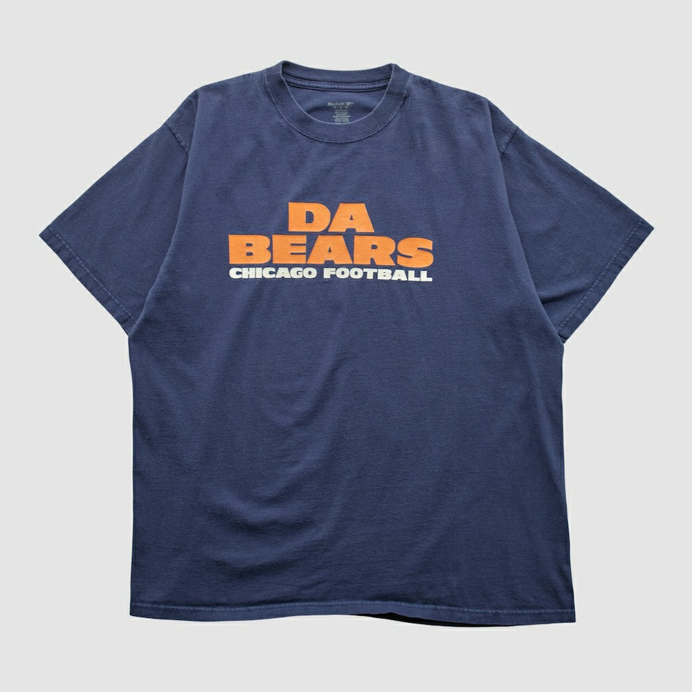 Chicago Bears Reebok 2000s T-shirt Navy Vintage - Fanatics
