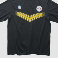 Pittsburgh Steelers Reebok 2000s Long Sleeve T-shirt Black Vintage - Fanatics