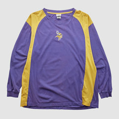 Minnesota Vikings NFL 2000s Long Sleeve T-shirt Purple Vintage - Fanatics