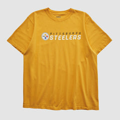 Pittsburgh Steelers Reebok 2000s T-shirt Yellow Vintage - Fanatics