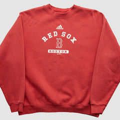 Boston Red Sox Adidas 2000s Pullover Sweatshirt On Sale
