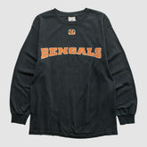 Cincinnati Bengals NFL 2000s Long Sleeve T-shirt Black Vintage - Fanatics