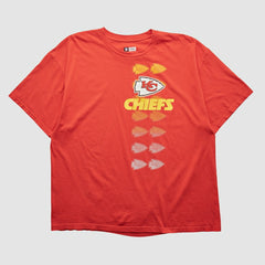 Kansas City Chiefs NFL 2000s T-shirt Red Vintage - Fanatics