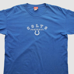 Indianapolis Colts NFL 2000s Long Sleeve T-shirt Blue Vintage - Fanatics