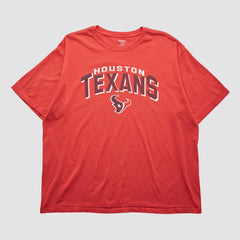 Houston Texans Reebok 2000s T-shirt Red Vintage - Fanatics