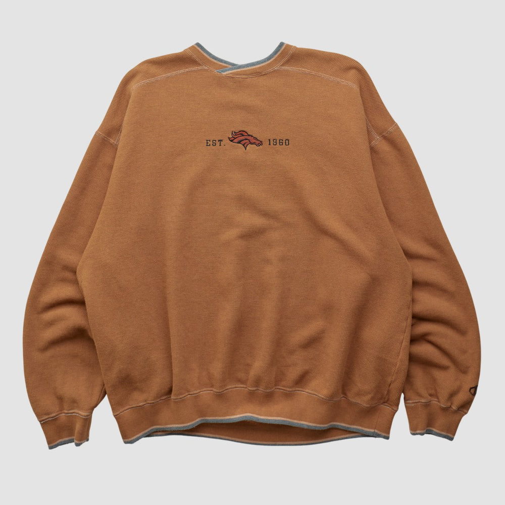Denver Broncos Champion 2000s Pullover Sweatshirt Clay Vintage - Fanatics