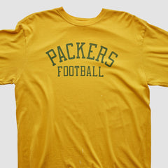 Green Bay Packers Reebok 2000s Long Sleeve T-shirt Yellow Vintage - Fanatics