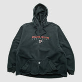 Atlanta Falcons Reebok 2000s Hooded Pullover Sweatshirt Black Vintage - Fanatics