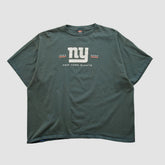 New York Giants 2000s T-shirt Green Vintage - Fanatics
