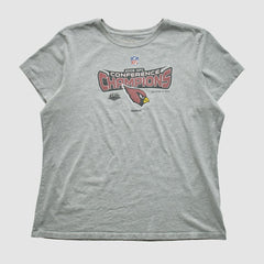 Arizona Cardinals Reebok 2008 T-shirt Heather Gray Vintage - Fanatics