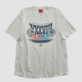 New England Patriots Reebok 2004 T-shirt White Vintage - Fanatics