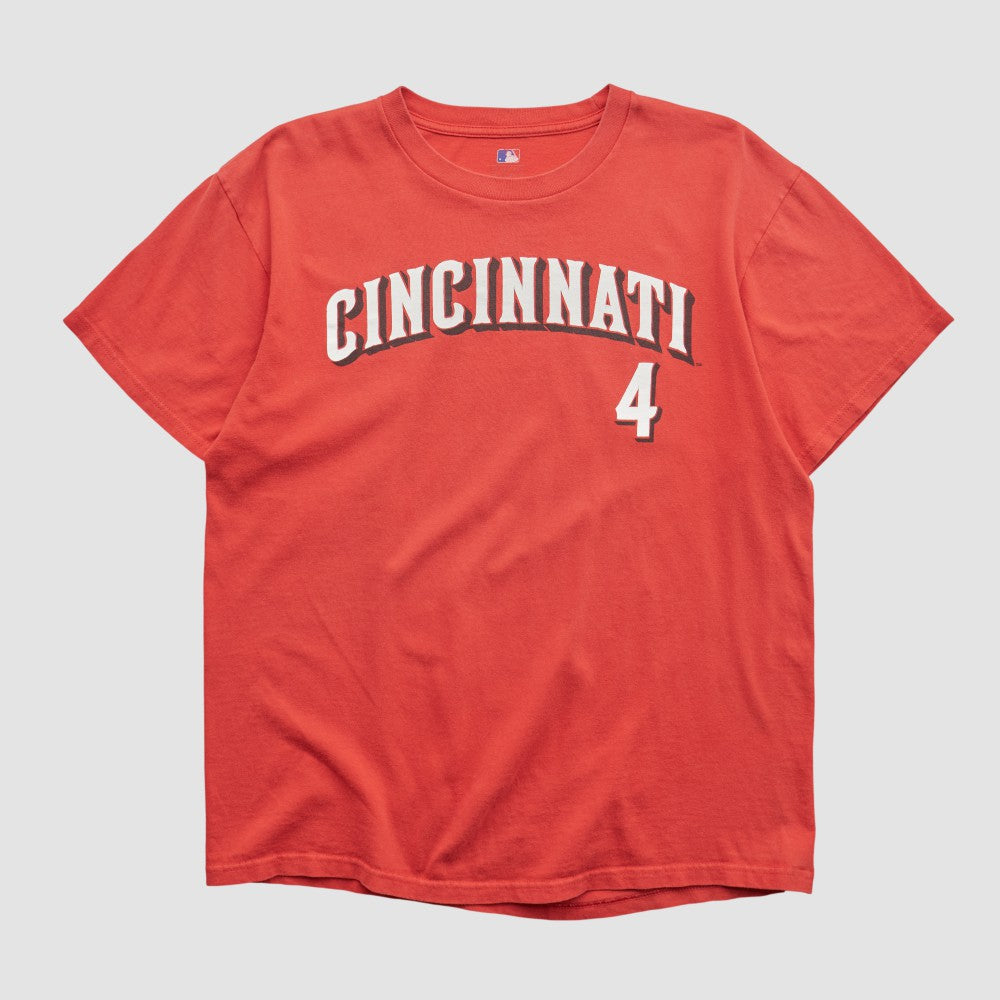 Cincinnati Reds Majestic 2000s T-shirt On Sale