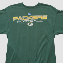 Green Bay Packers NFL 2000s Long Sleeve T-shirt Green Vintage - Fanatics