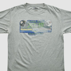 Super Bowl XLIII NFL 2009 T-shirt Heather Gray Vintage - Fanatics