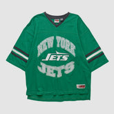 New York Jets The Edge 1997 T-shirt Green Vintage - Fanatics