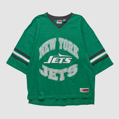 New York Jets The Edge 1997 T-shirt Green Vintage - Fanatics