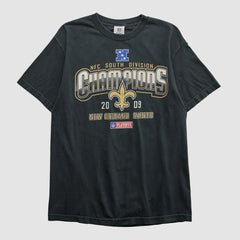 New Orleans Saints NFL 2009 T-shirt Black Vintage - Fanatics