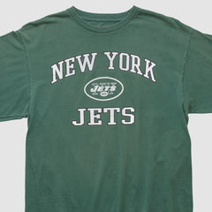 New York Jets NFL 2000s Long Sleeve T-shirt Green Vintage - Fanatics