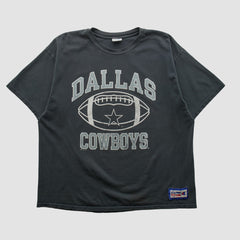 Dallas Cowboys Champion 90s T-shirt Black Vintage - Fanatics