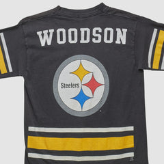 Pittsburgh Steelers Pro Player 90s T-shirt Black Vintage - Fanatics
