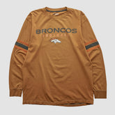 Denver Broncos 2000s Long Sleeve T-shirt Clay Vintage - Fanatics