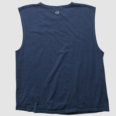 Chicago Bears Champion 90s Tank Navy Vintage - Fanatics