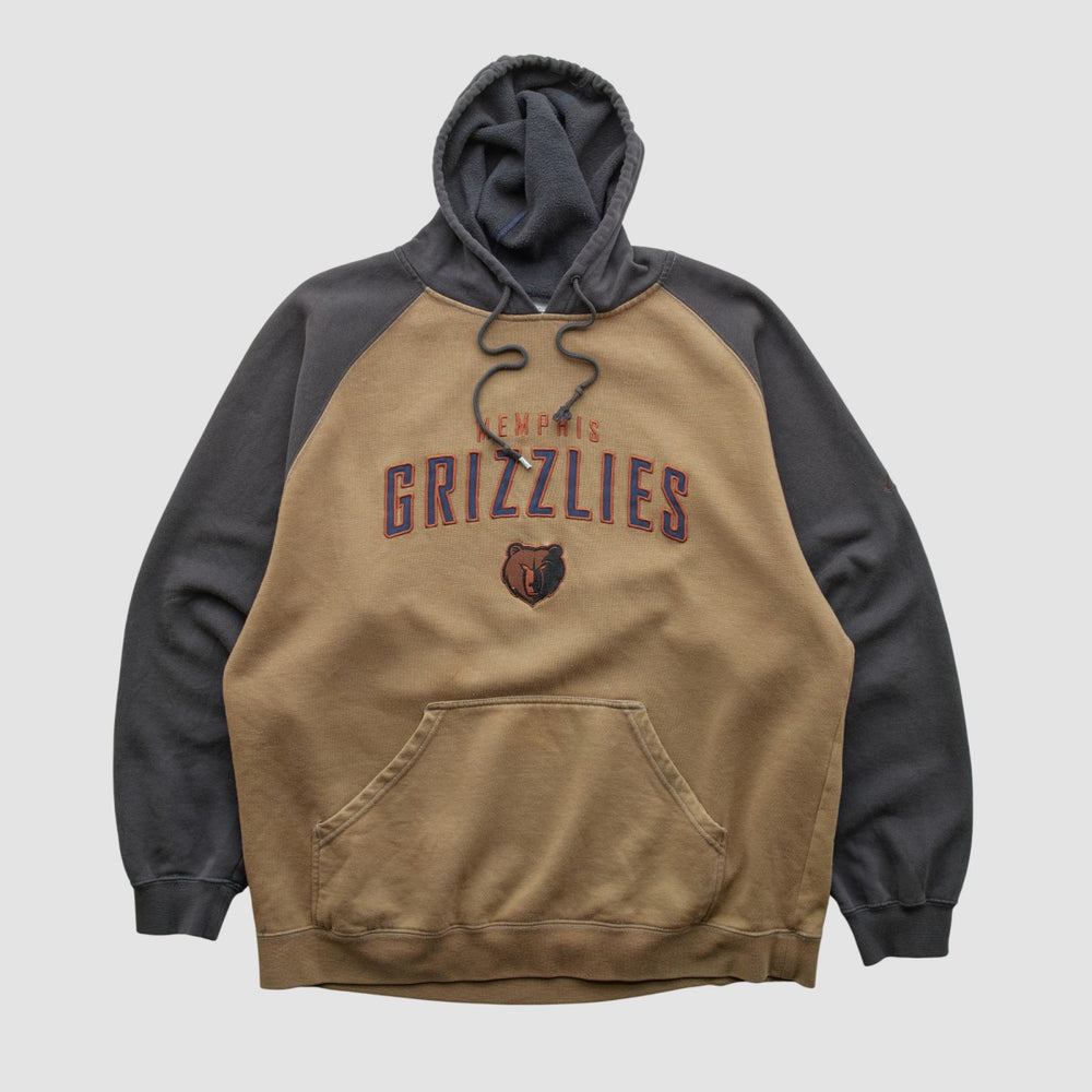 Vintage - Memphis Grizzlies Reebok 2000s Hooded Pullover Sweatshirt - Clay Vintage