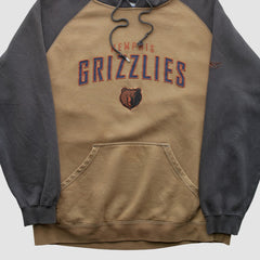Vintage - Memphis Grizzlies Reebok 2000s Hooded Pullover Sweatshirt - Clay Vintage