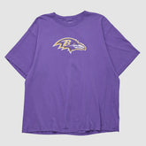 Baltimore Ravens Reebok 2000s T-shirt Purple Vintage - Fanatics