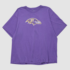 Baltimore Ravens Reebok 2000s T-shirt Purple Vintage - Fanatics