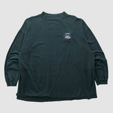Baltimore Ravens 90s Long Sleeve T-shirt Black Vintage - Fanatics
