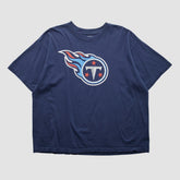 Tennessee Titans Reebok 2000s T-shirt Navy Vintage - Fanatics
