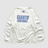 New York Giants 2000s Long Sleeve T-shirt White Vintage - Fanatics