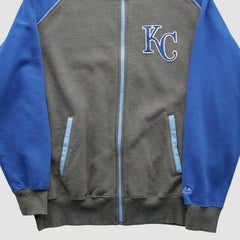 Kansas City Royals Majestic 2000s Full Zip Sweatshirt Near Me