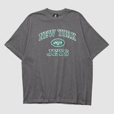 New York Jets NFL 2010s T-shirt Dark Heather Gray Vintage - Fanatics