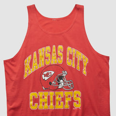 Kansas City Chiefs Russell 90s Tank Red Vintage - Fanatics