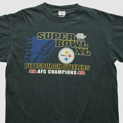Pittsburgh Steelers NFL 2006 T-shirt Black Vintage - Fanatics
