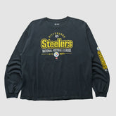 Pittsburgh Steelers NFL 2010s Long Sleeve T-shirt Black Vintage - Fanatics