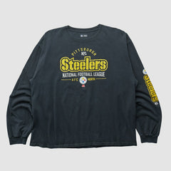 Pittsburgh Steelers NFL 2010s Long Sleeve T-shirt Black Vintage - Fanatics